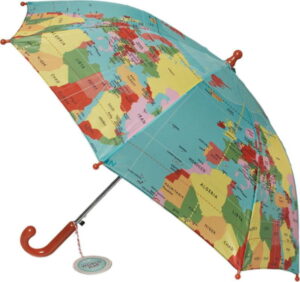 Dětský holový deštník Rex London World Map