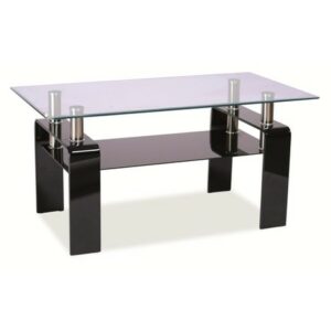 Konferenční stolek STELLA 110x60x55 cm černý SIGNAL meble