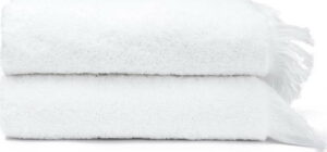Sada 2 bílých ručníků ze 100% bavlny Bonami