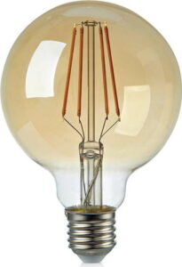 Žárovka z kouřového skla Markslöjd Filament