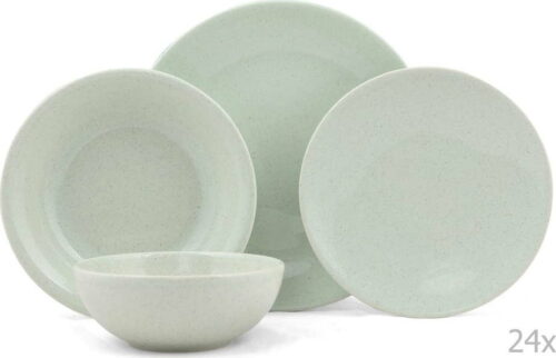 24dílná sada porcelánového nádobí Kutahya Buneto Kütahya Porselen