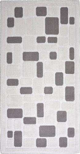 Béžový bavlněný koberec Vitaus Mozaik