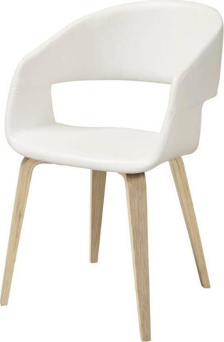 Bílá jídelní židle Interstil Nova Nature Poplar Interstil