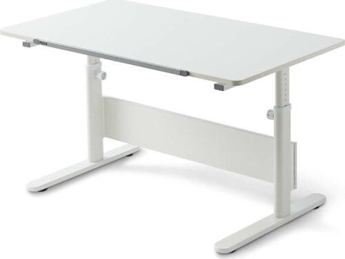 Bílý psací stůl s nastavitelnou výškou Flexa Evo Full Flexa