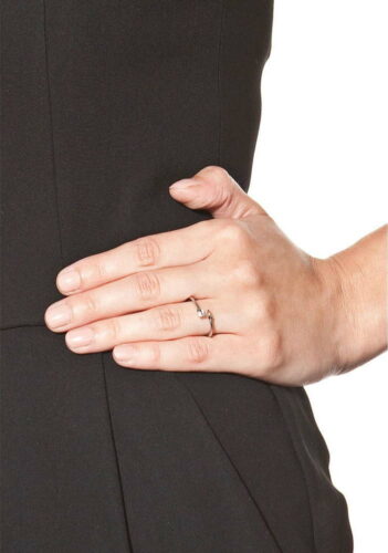 Dámský prsten ve stříbrné barvě NOMA Edith Noma