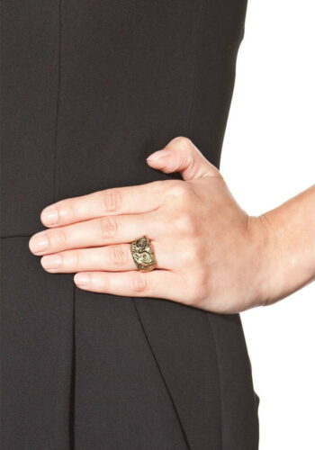 Dámský prsten ve zlaté barvě NOMA Ingrid Noma
