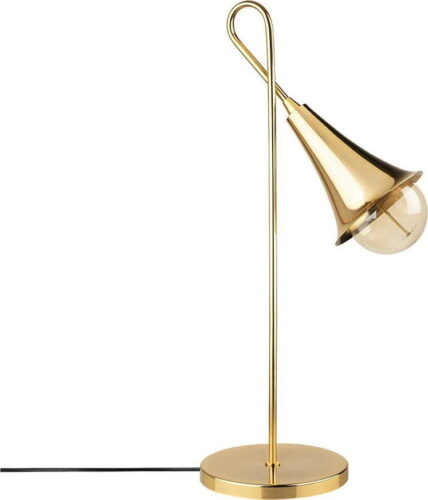 Kovová stolní lampa ve zlaté barvě Opviq lights Elisa Opviq lights