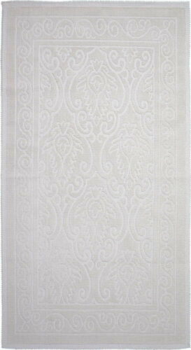 Krémový bavlněný koberec Vitaus Osmanli