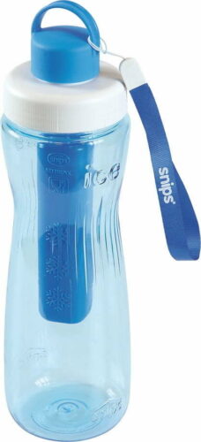 Modrá lahev na vodu s chladicím vnitřkem Snips Cooling