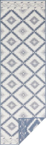 Modro-krémový venkovní koberec Bougari Malibu