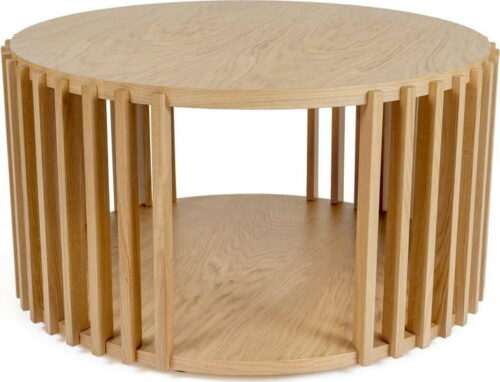 Odkládací stolek z dubového dřeva Woodman Drum