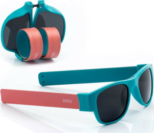 Růžovo-modré sluneční srolovatelné brýle InnovaGoods Sunfold AC1 InnovaGoods