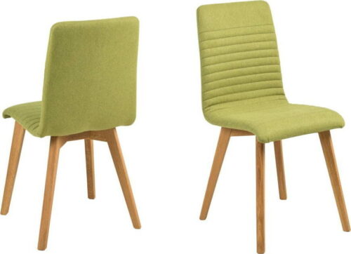 Sada 2 zelených jídelních židlí Actona Arosa Actona