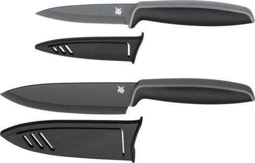 Set 2 kuchyňských nožů s krytkou na ostří WMF Touch WMF
