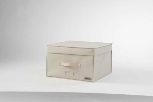 Světle béžový vakuový box Compactor
