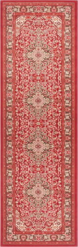 Světle červený koberec Nouristan Skazar Isfahan