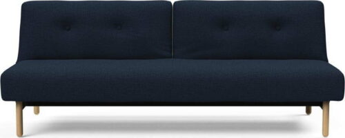 Tmavě modrá rozkládací pohovka Innovation Ample Sofa Bed Mixed Dance Blue