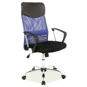 Židle kancelářská Q-025 modrá SIGNAL