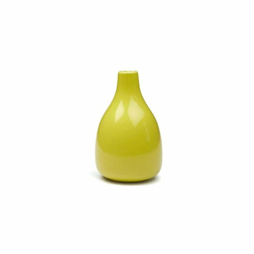 Žlutá kameninová váza Kähler Design Botanica